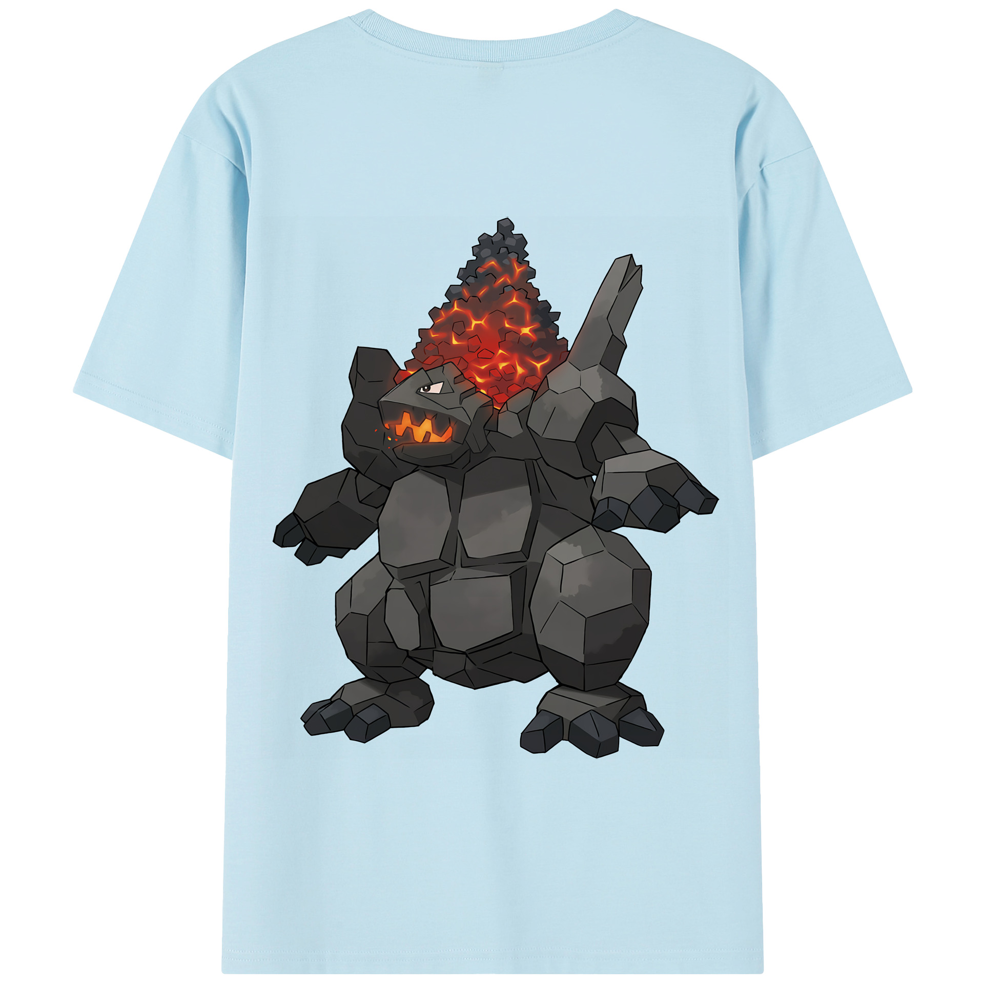 （画像用） ポケットモンスター Pokémon 綿100％半袖Tシャツ（背面プリント）